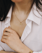 Collier Initiales Personnalisable