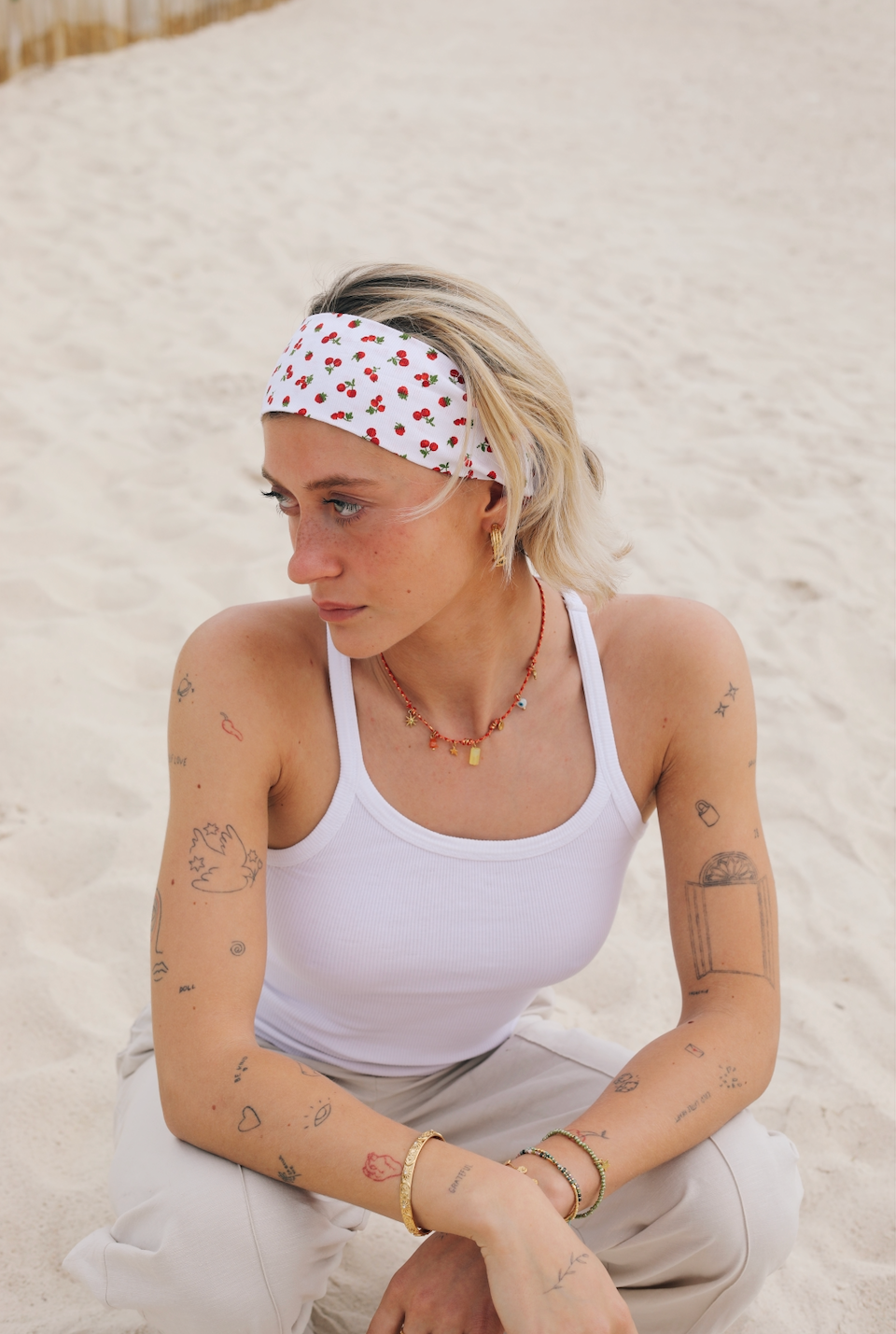 Bandeau à Motifs I Fait-main