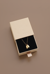 Collier Initiales Personnalisable