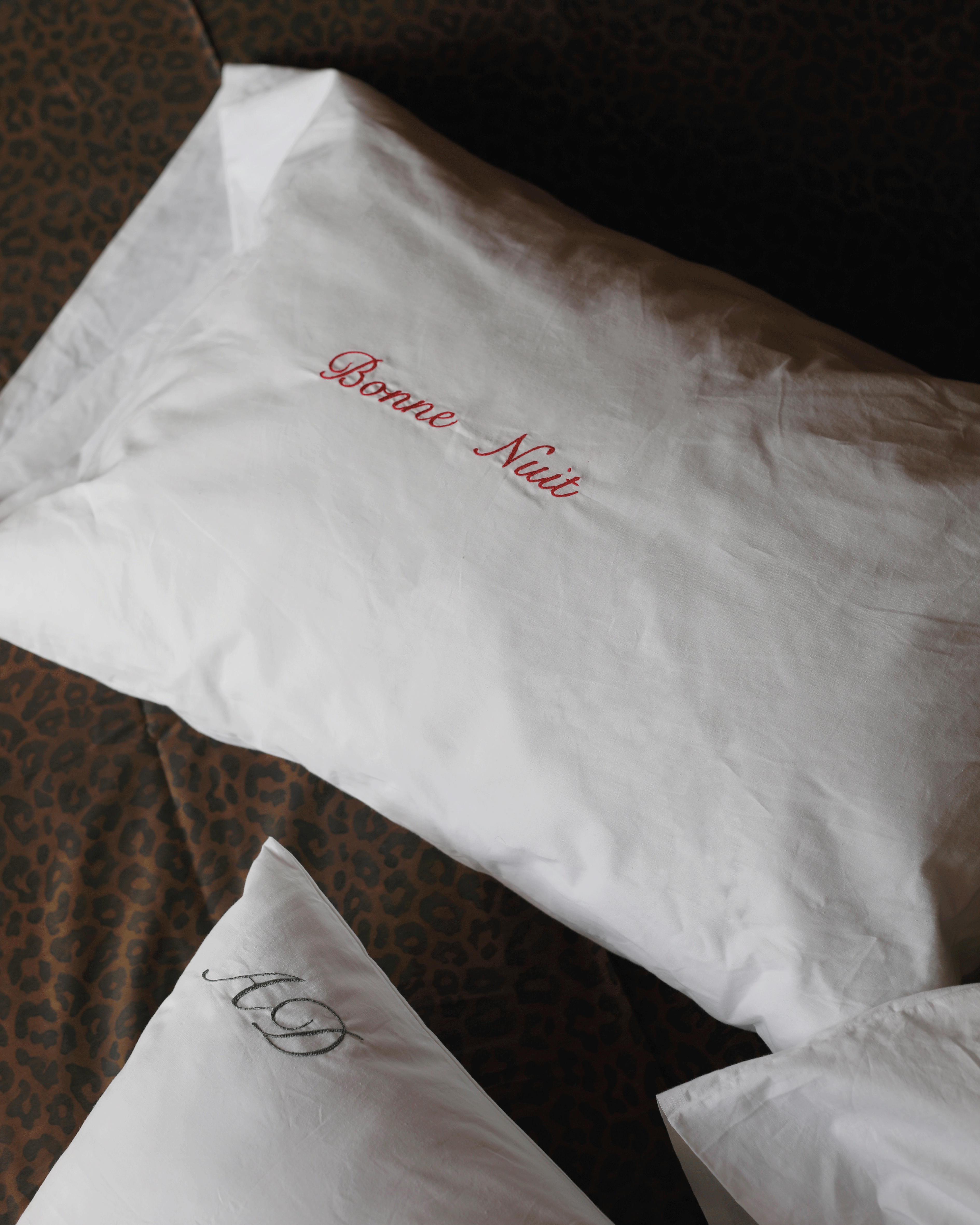 Taie d'oreiller I Broderie Personnalisée