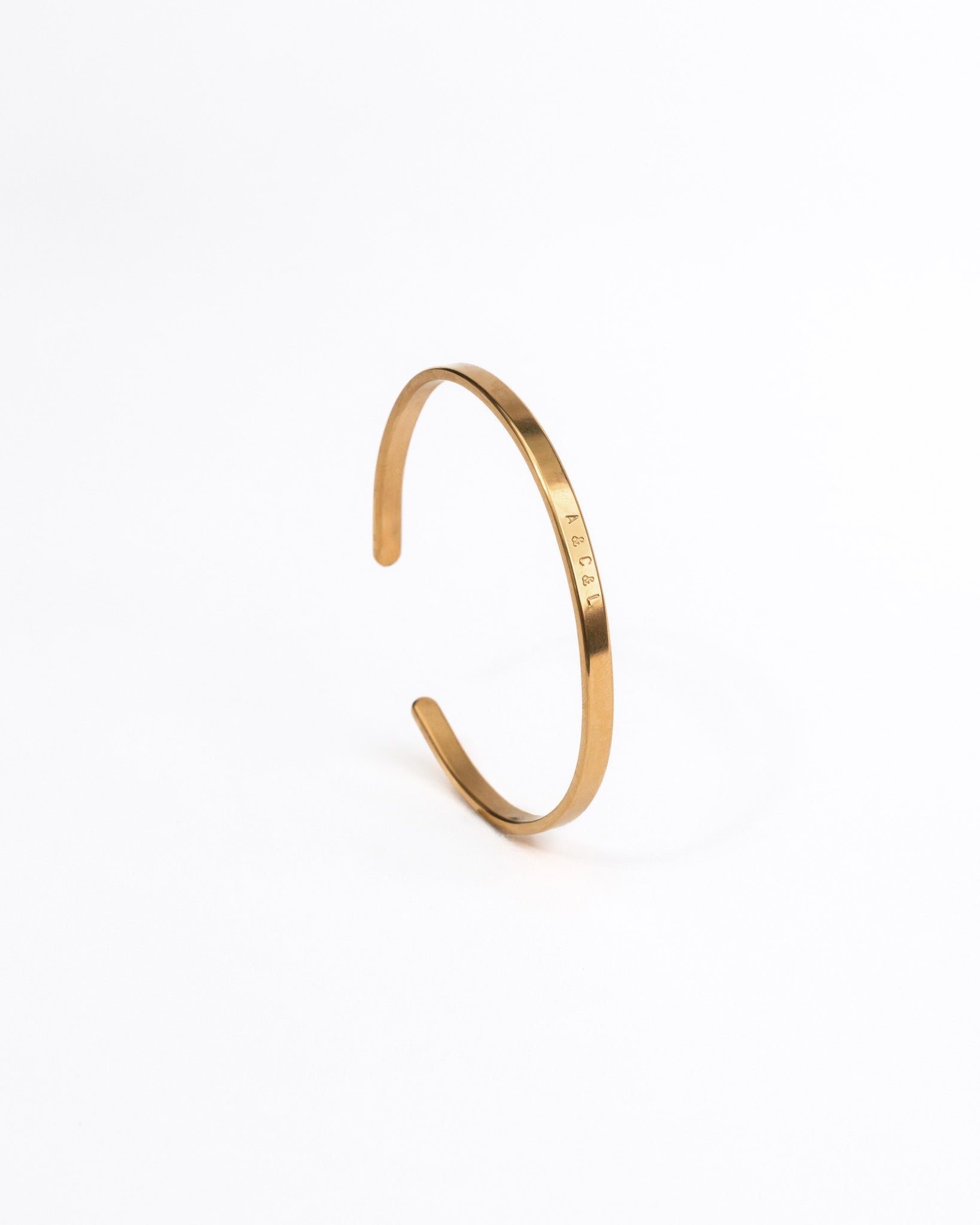 Bracelet Jonc Fin Personnalisable