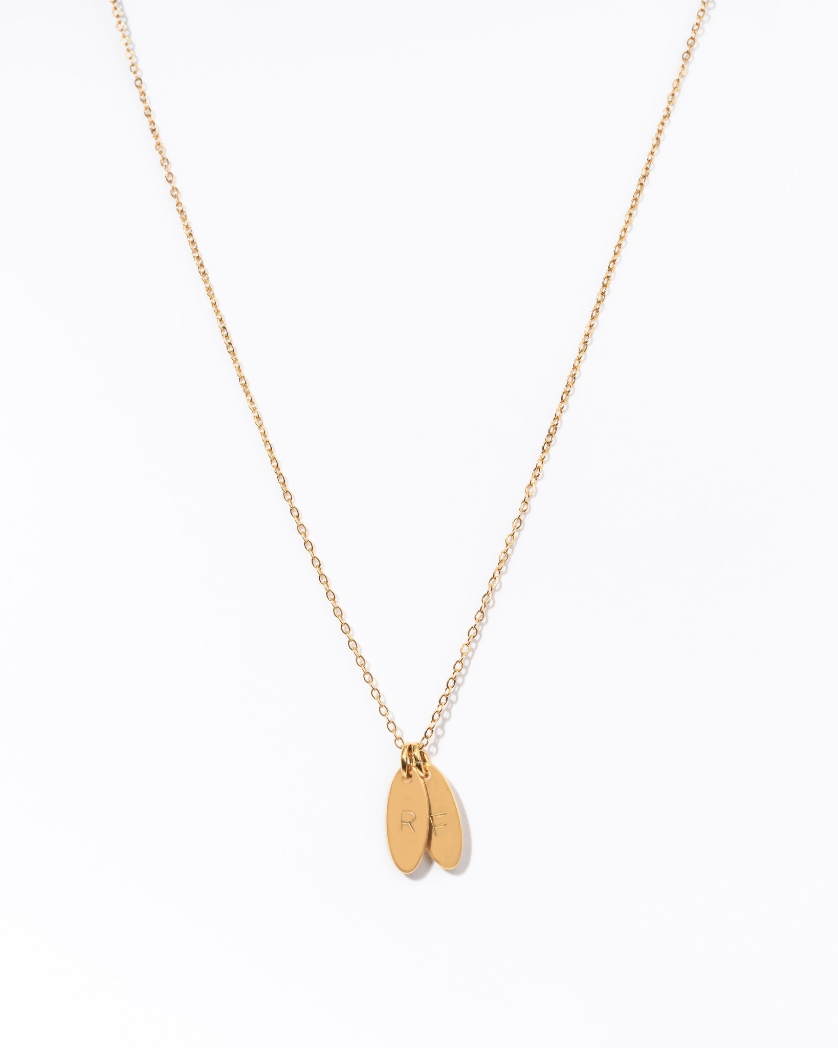 Collier Initiales Personnalisable