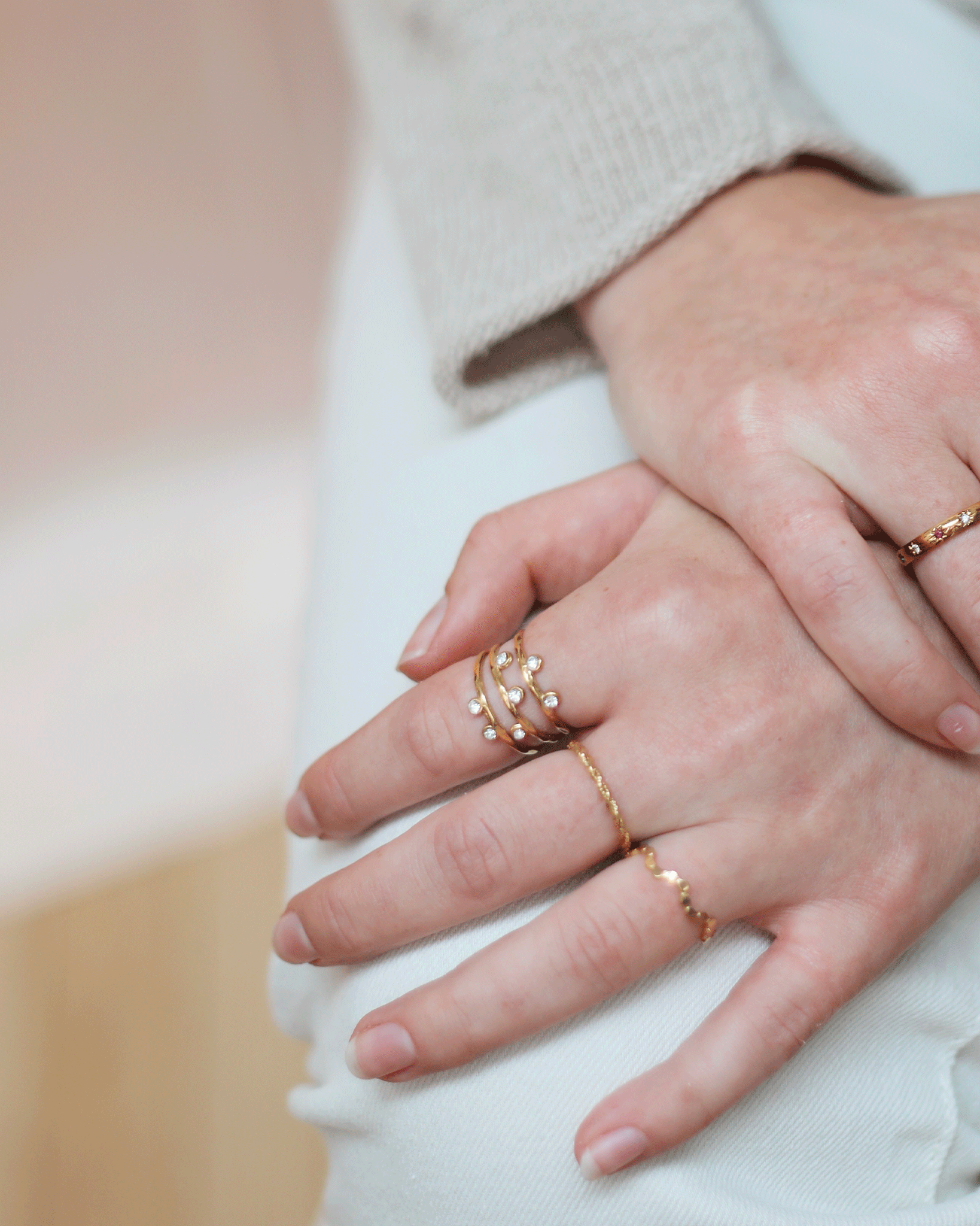 Jia I Bague Scintillante