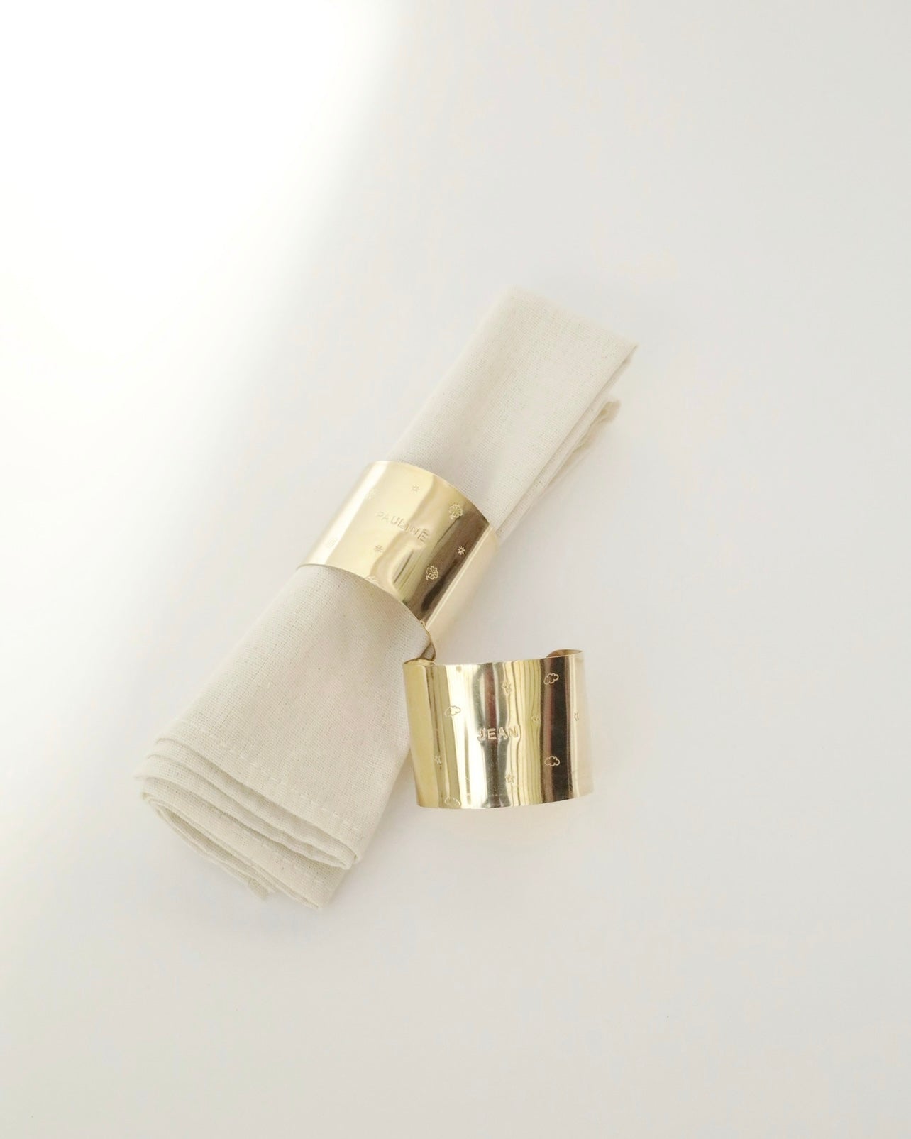 Duo Serviette et Rond de Serviette