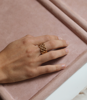 Cross | Bague Tressée