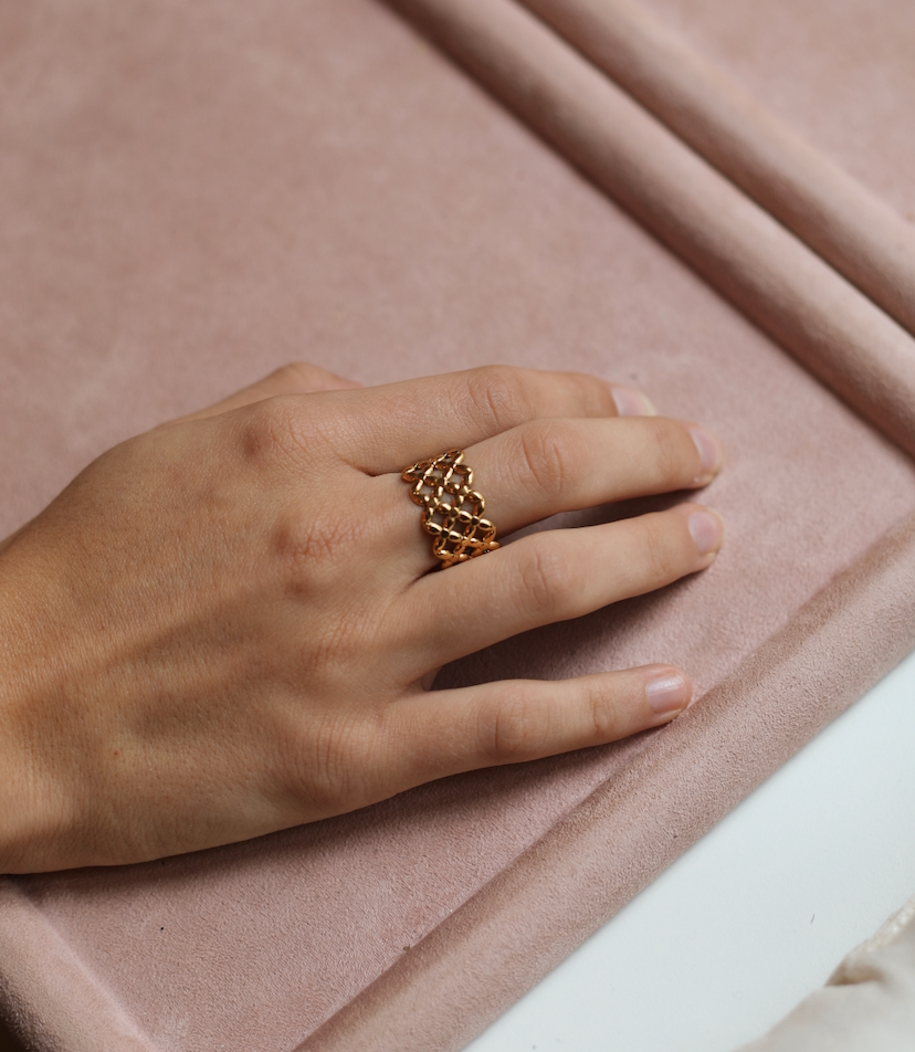 Cross | Bague Tressée