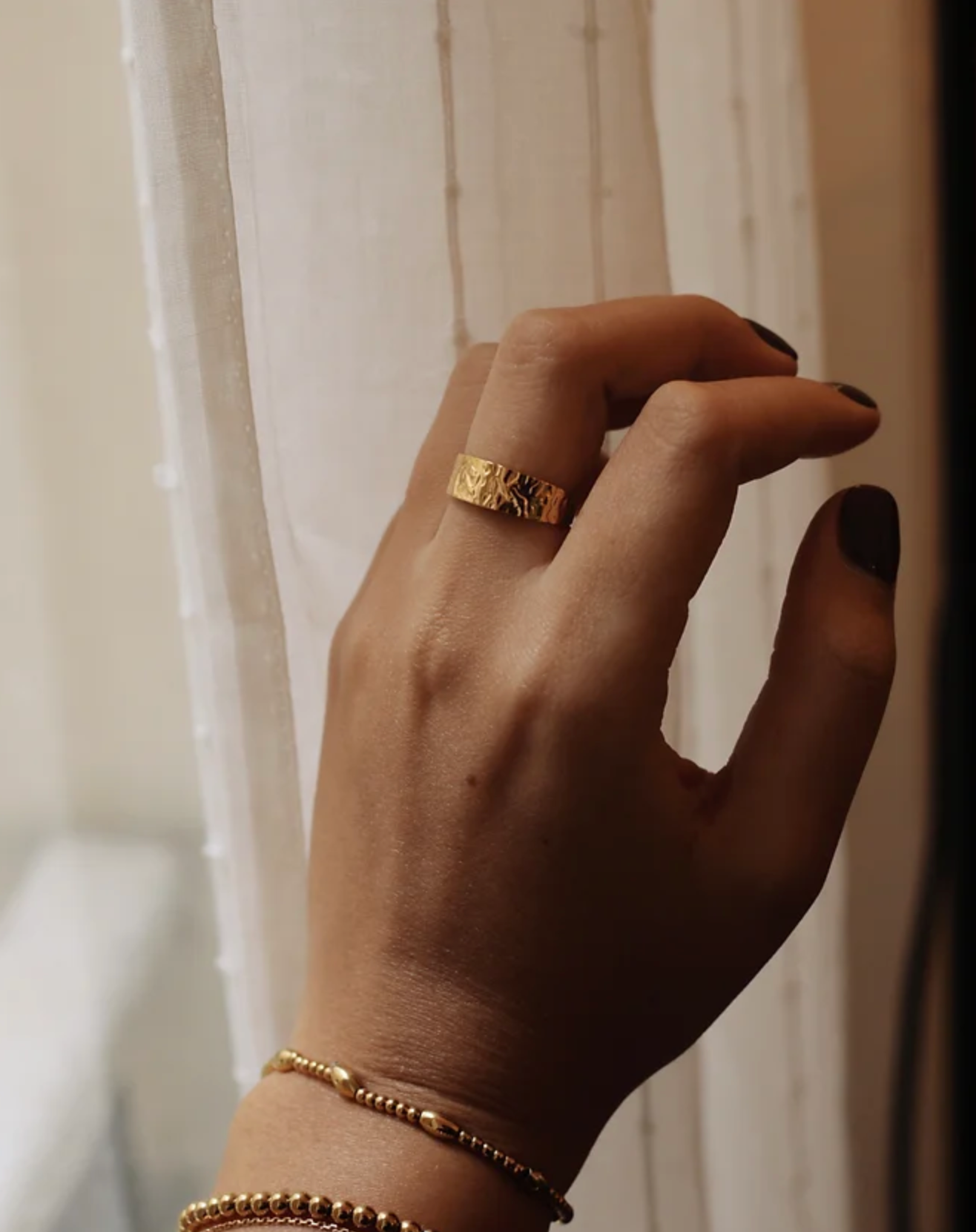 Vania | Bague en Acier Inoxydable