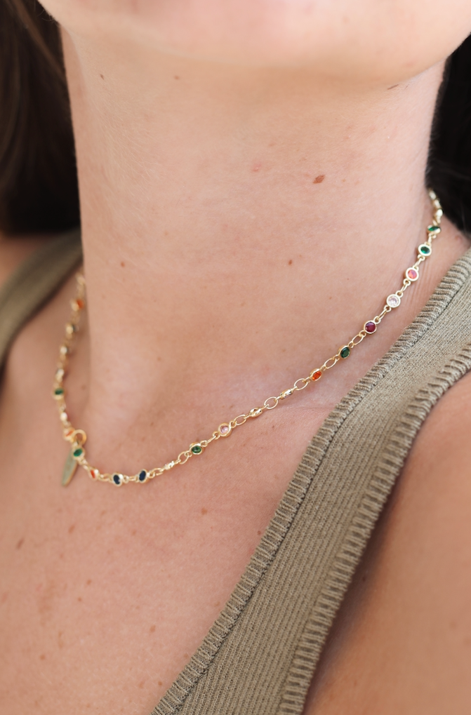 Amay I Collier coloré