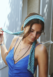 Bandeau à Motifs I Foulard Fait-Main