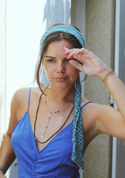 Bandeau à Motifs I Foulard Fait-Main