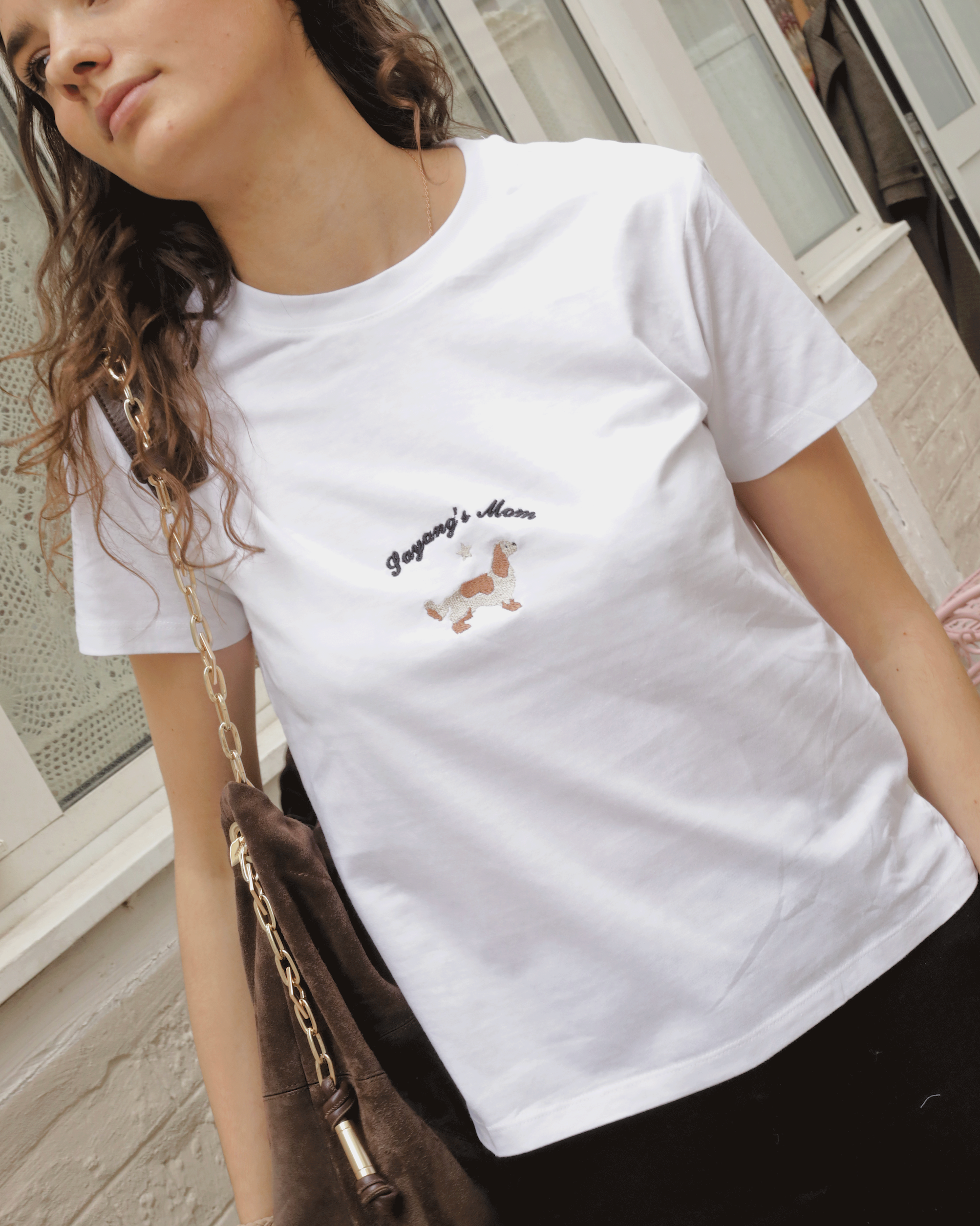 T-shirt Dog Mom Personnalisable