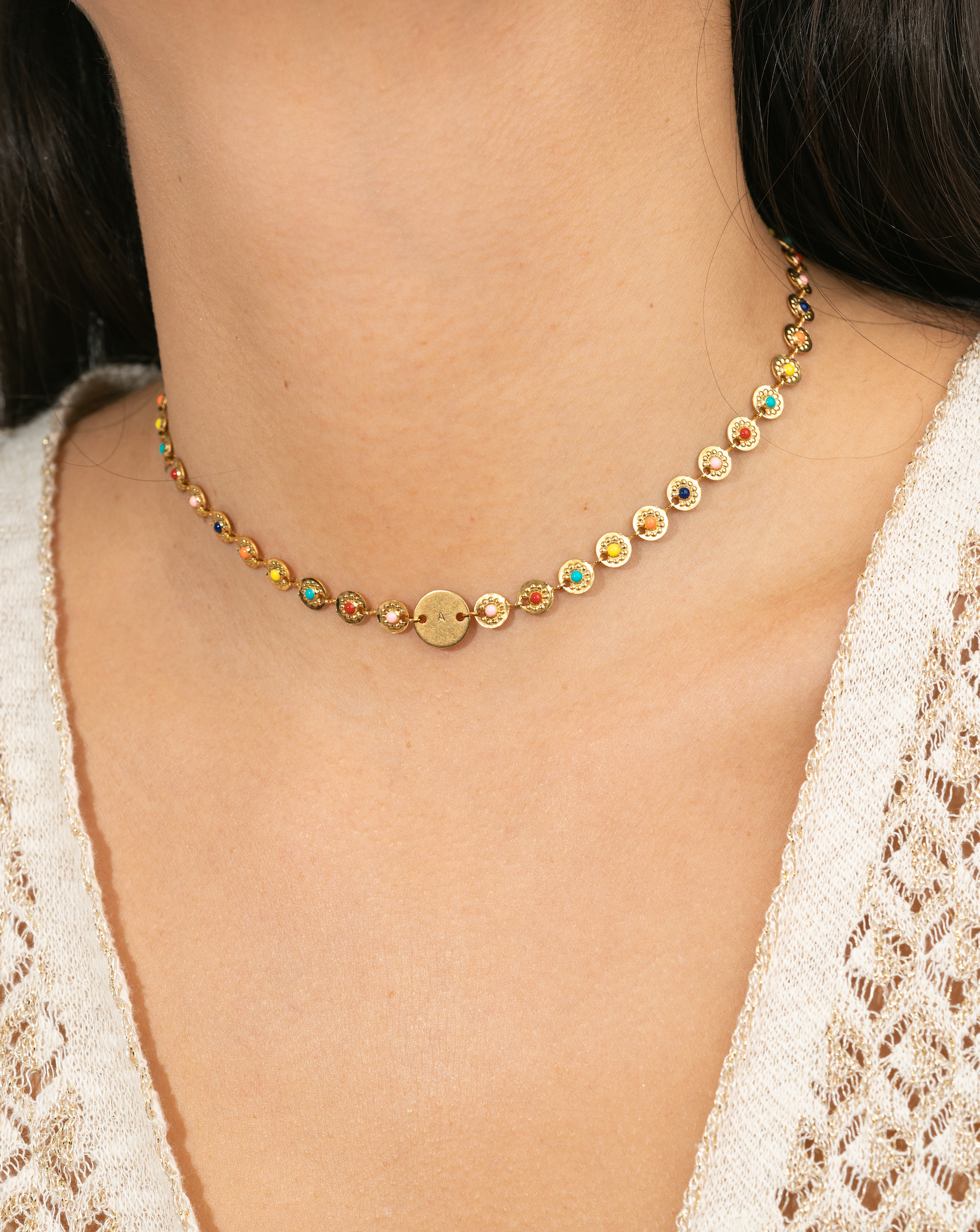 Fili I Collier coloré