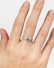 Bague Fine Initiale