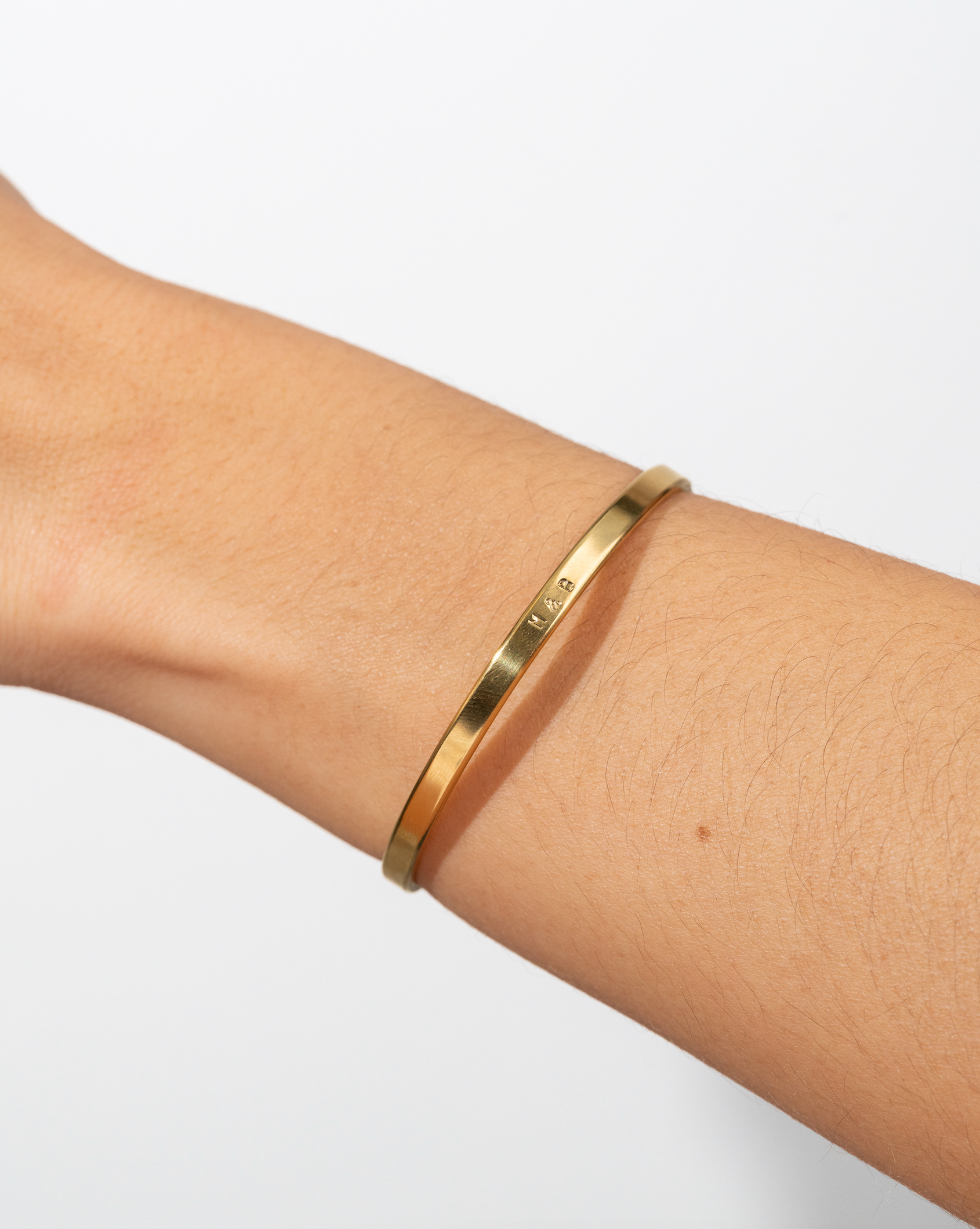 Bracelet Jonc Fin Personnalisable