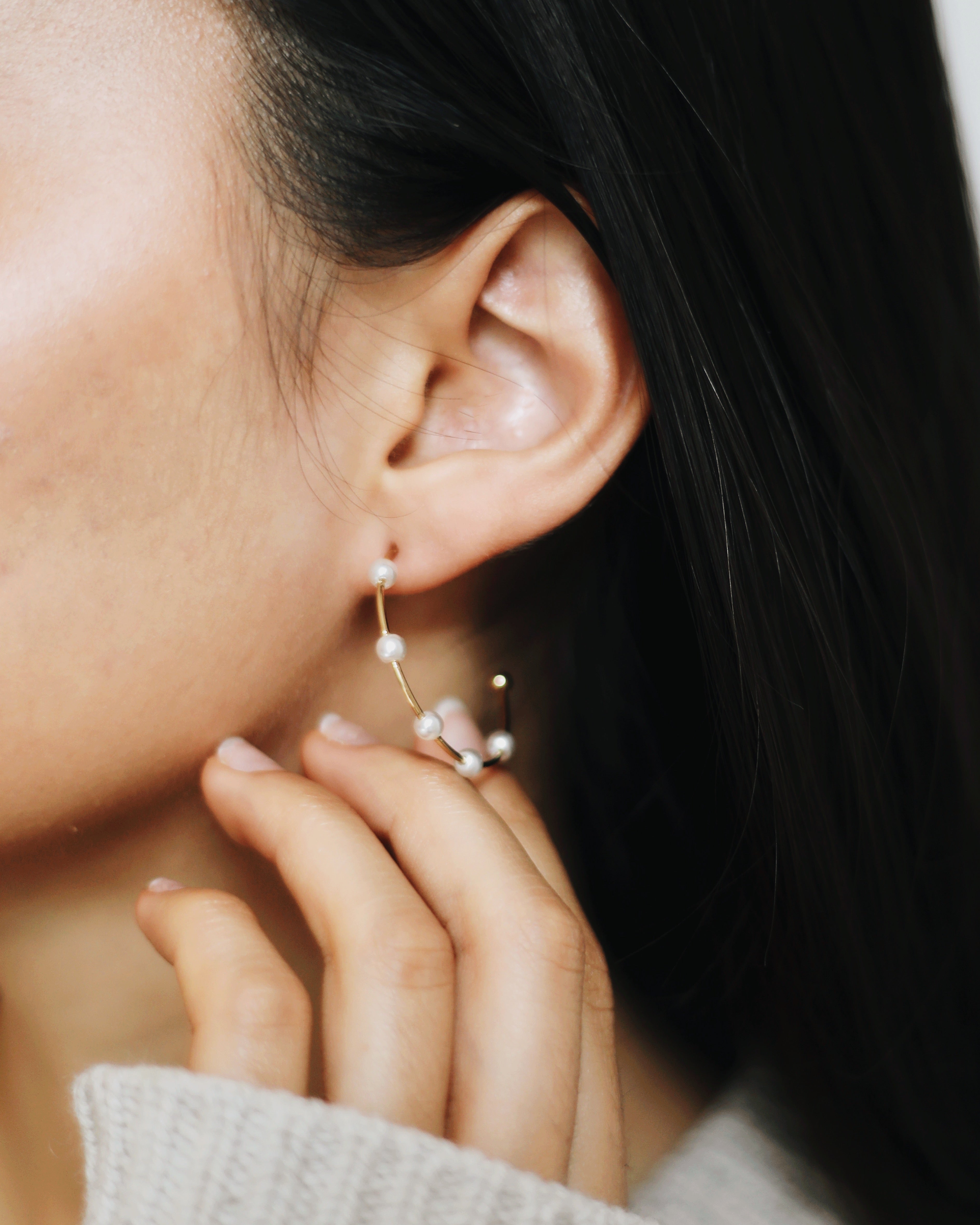Nira I Boucles en Acier Inoxydable