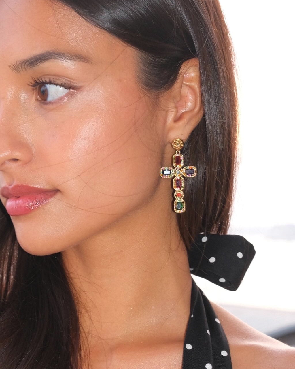 Cruz | Boucles Pendantes