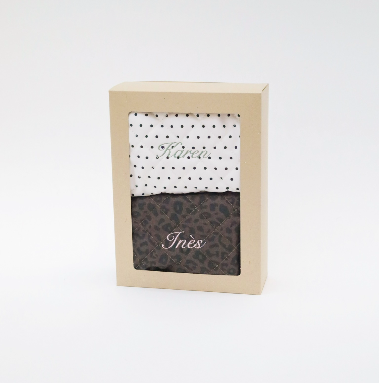 Coffret 2 Trousses Beauté Personnalisables