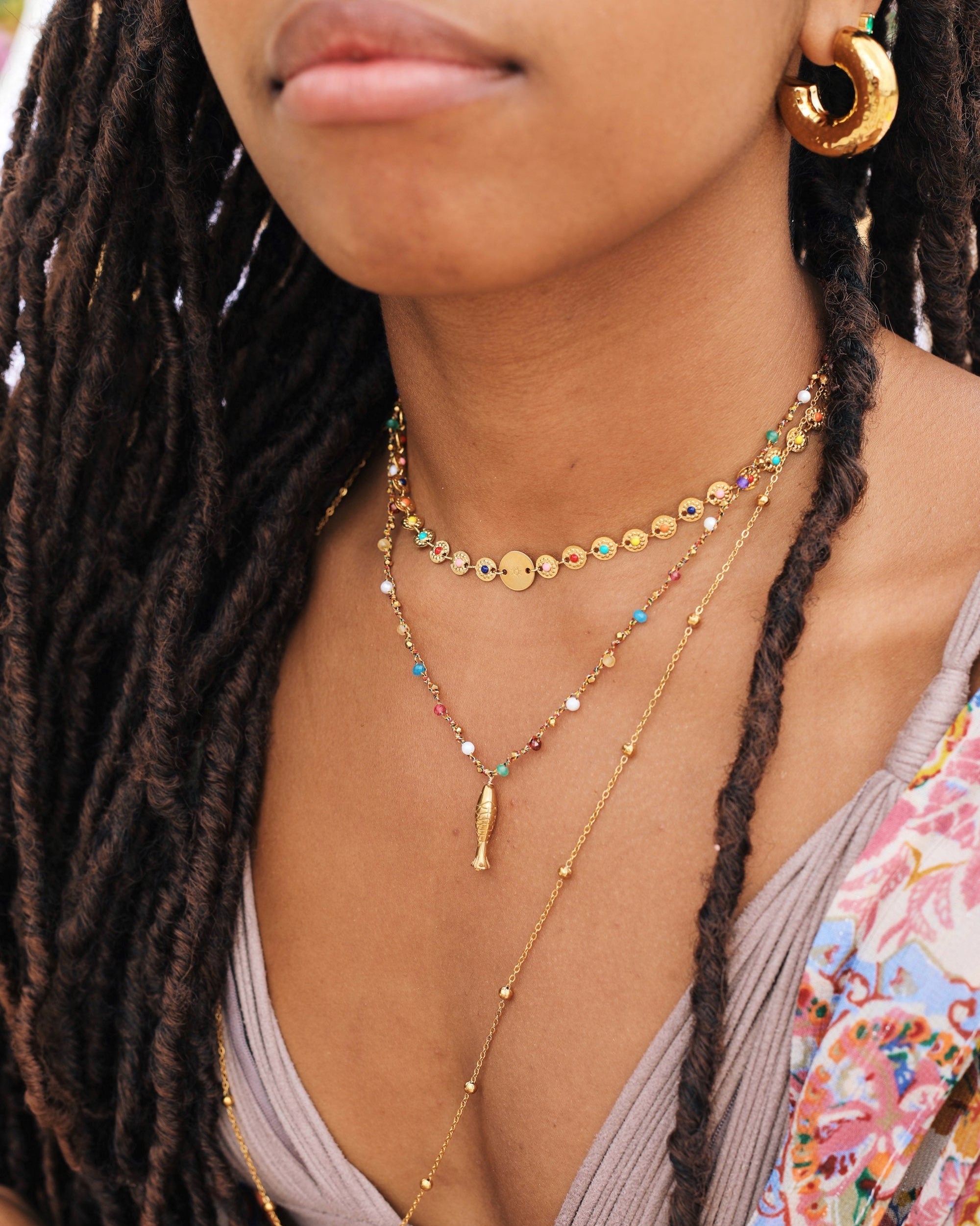 Fili I Collier coloré